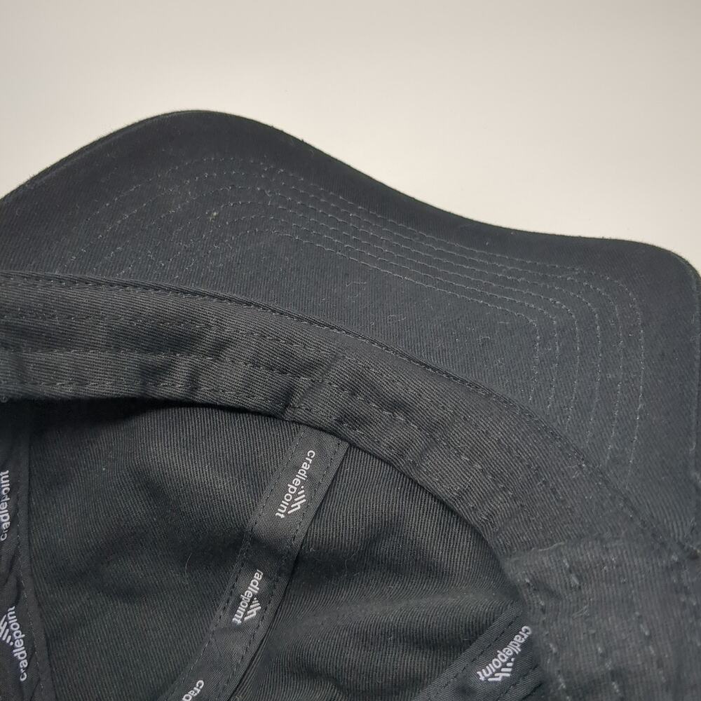 Custom Patch Slideback Baseball Cap Black One Siz… - image 8